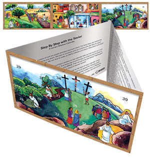 Lent Table Centerpiece Window Calendar