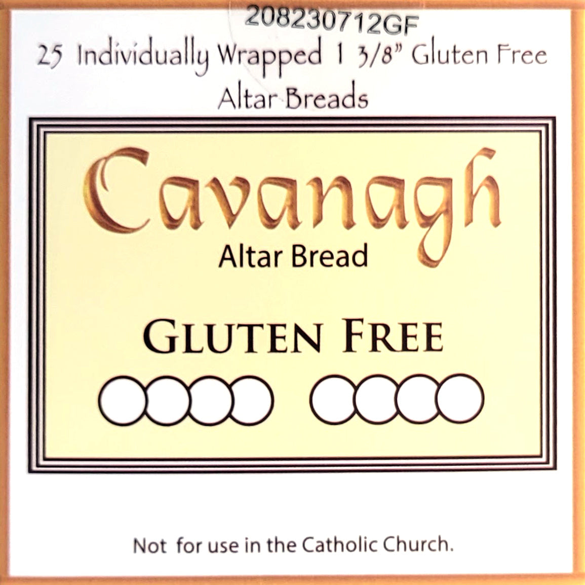 Gluten-free hosts - Box of 25