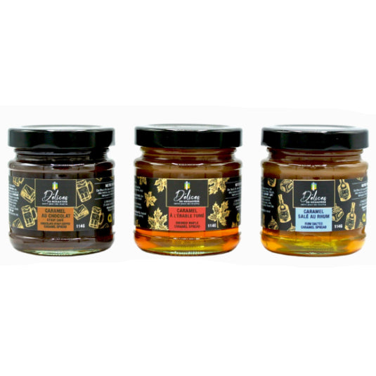 Abbeys Essentials - Deluxe Caramel Trio - 114g X 3