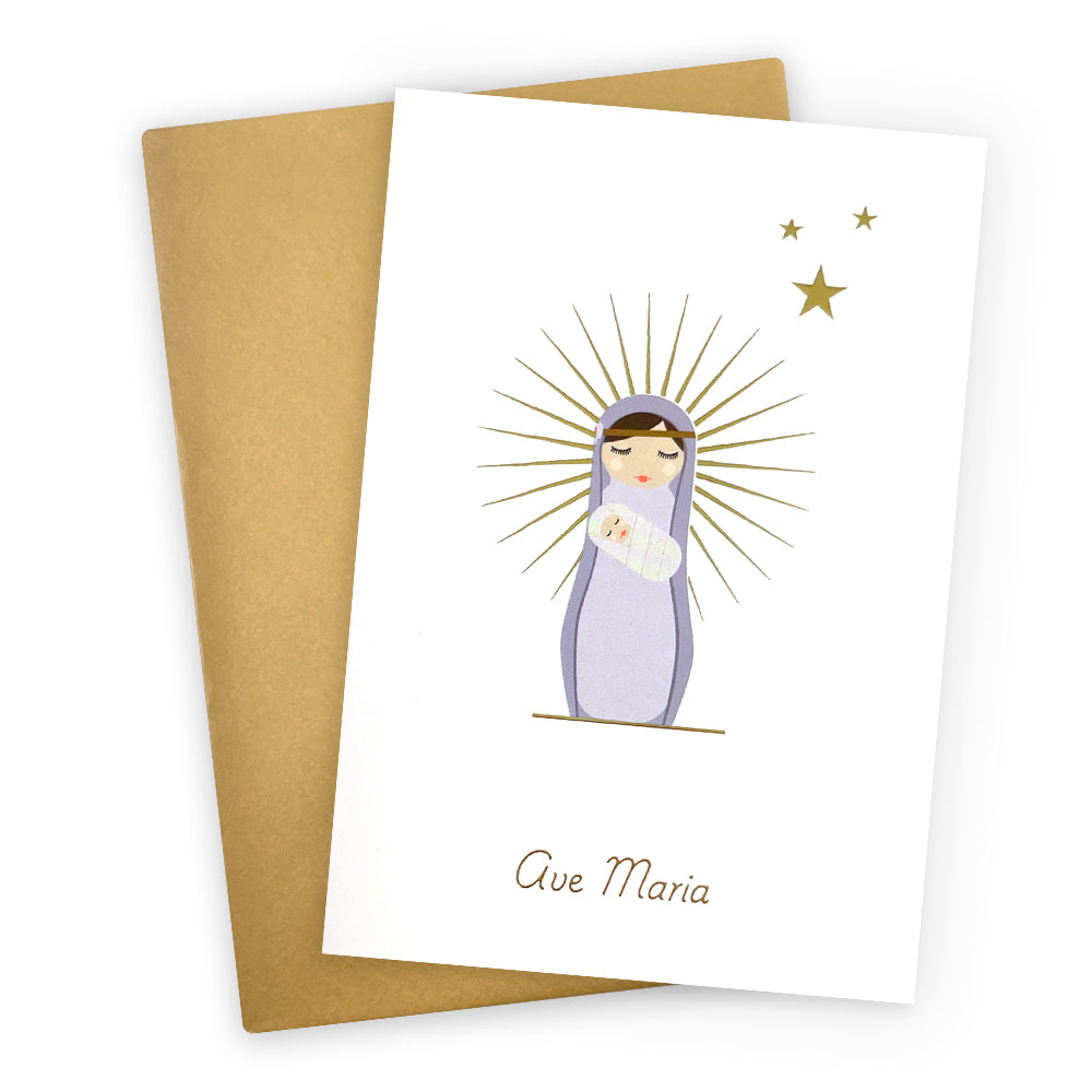 Double wish card Howoki - Virgin Mary