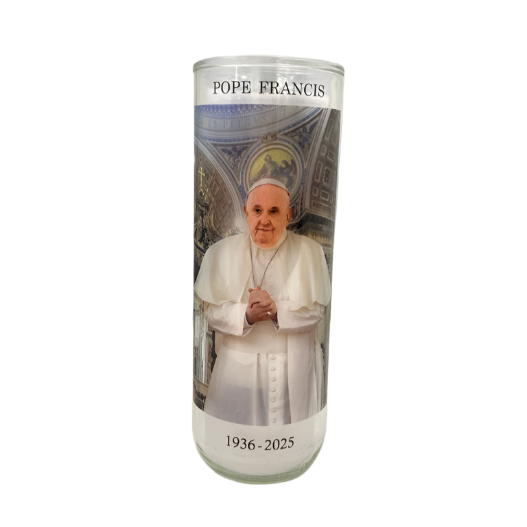 Pope Francis glass globe
