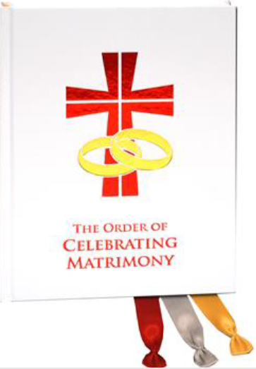 THE ORDER OF CELEBRATING MATRIMONY - HARDCOVER