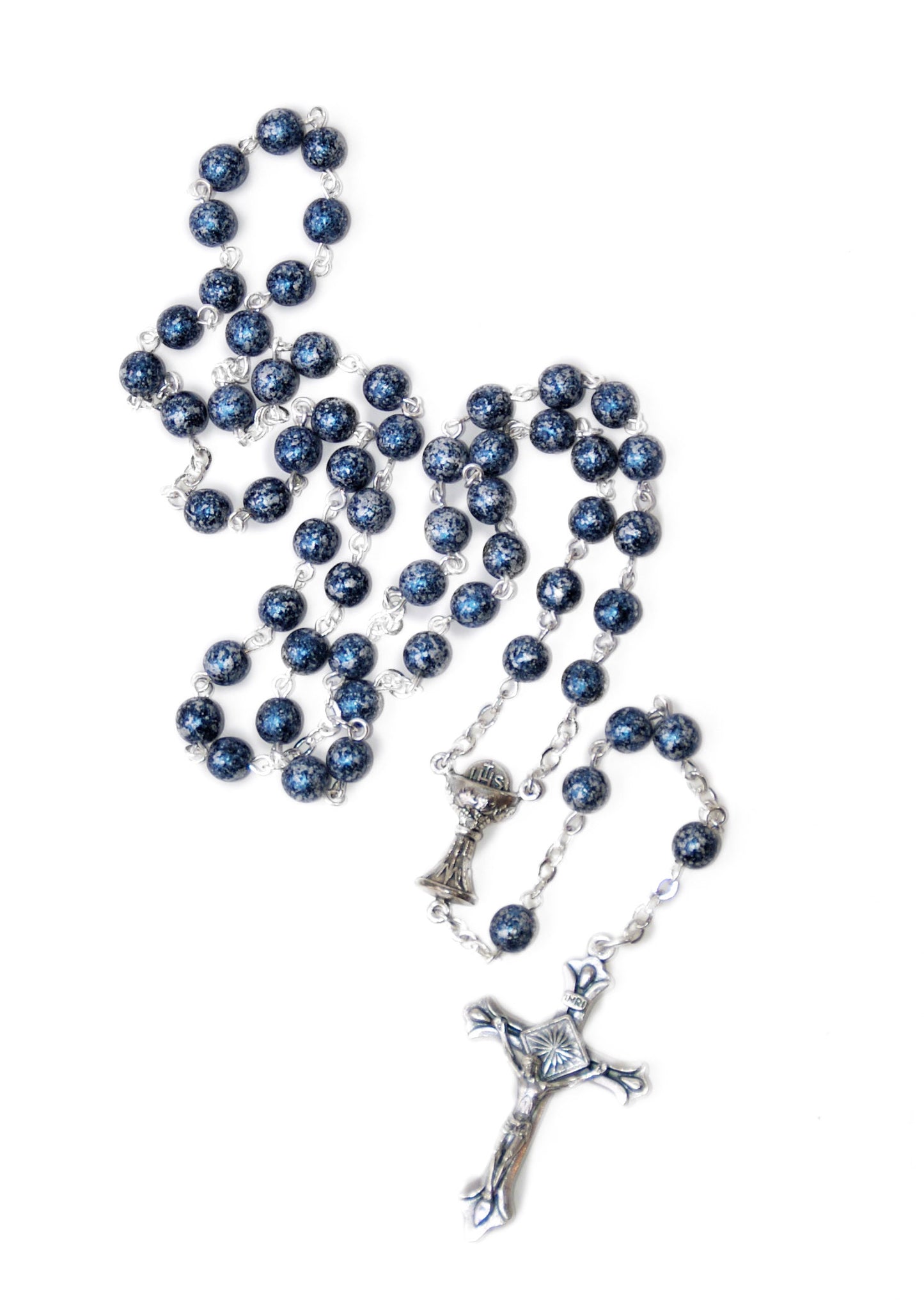 Blue Rosary First Communion