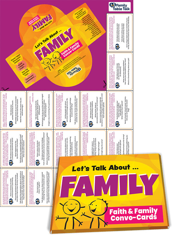 Let'S Talk About Family Convo-Cards