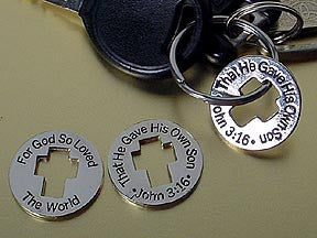 John 3:16 Metal Coin