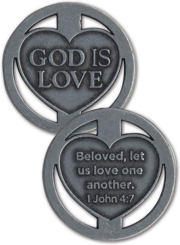 God Is Love! Coin (sold in multiples of 25)