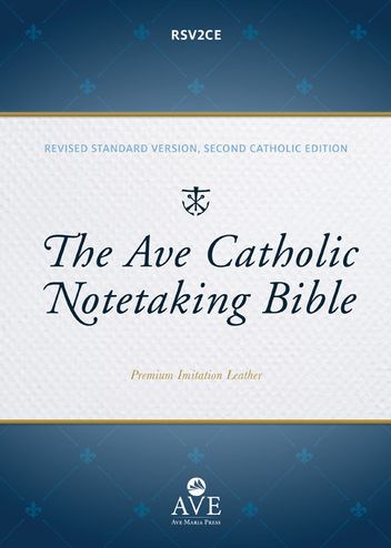 The Ave Catholic Notetaking Bible (Imitation Leather)