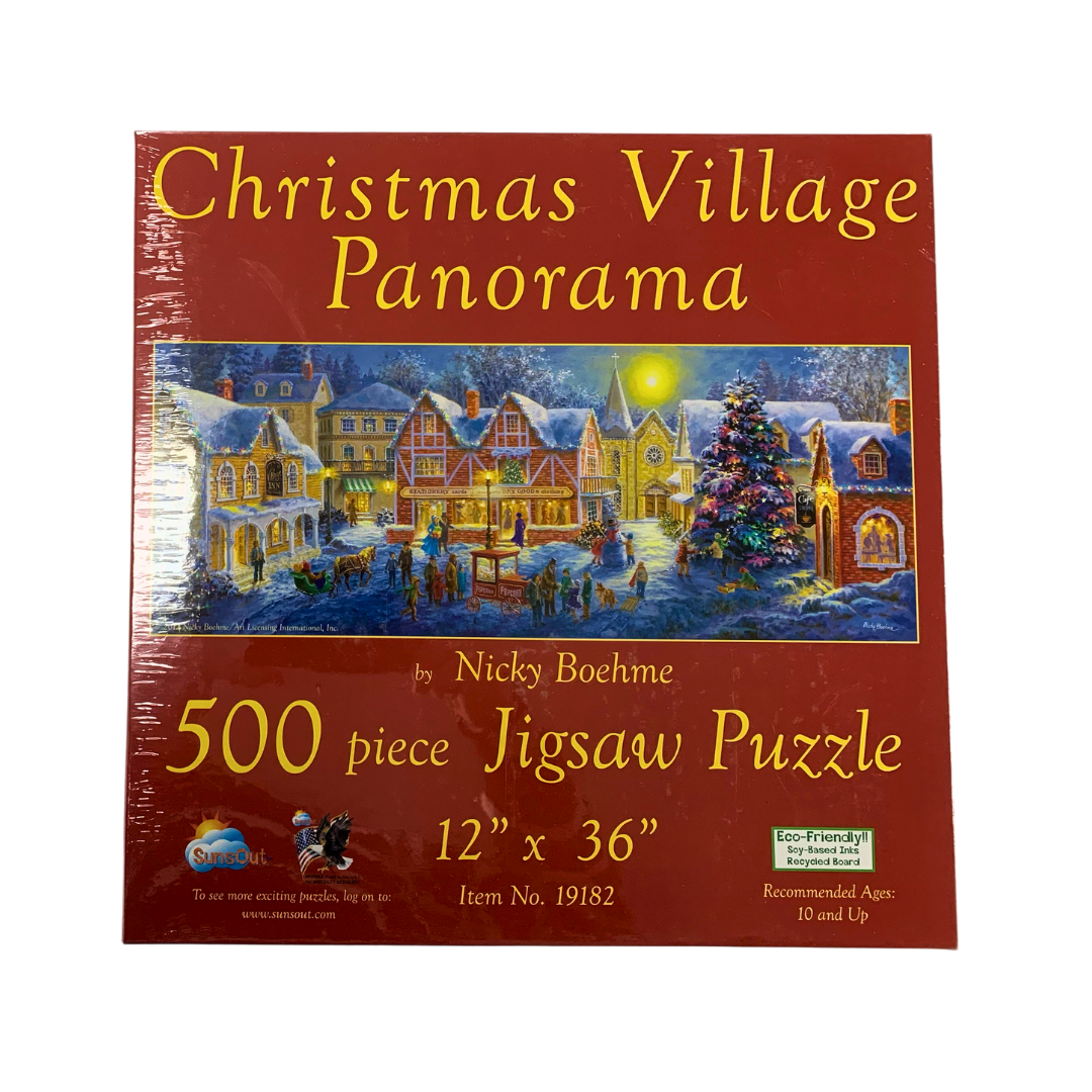 Christmas Village Puzzle