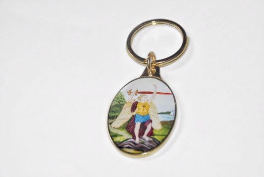 Saint Michael Keychain