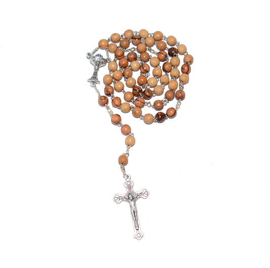 First Communion Rosary with Case