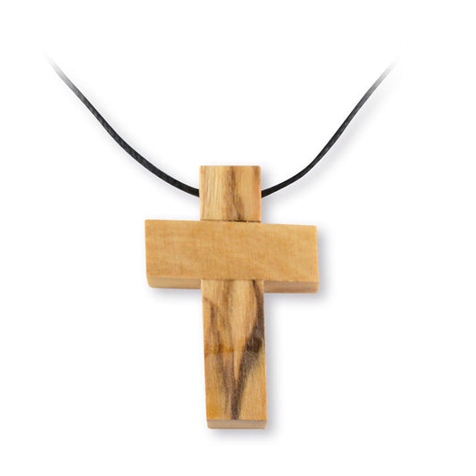 WOODEN CROSS AND MISSIONARY ROSETTE FOR CHILDREN