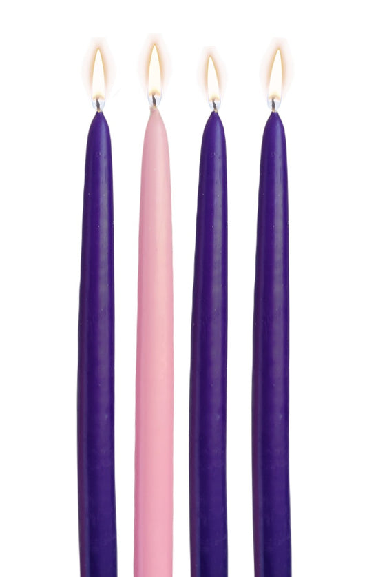 ADVENT CANDLES KIT 4 PACK