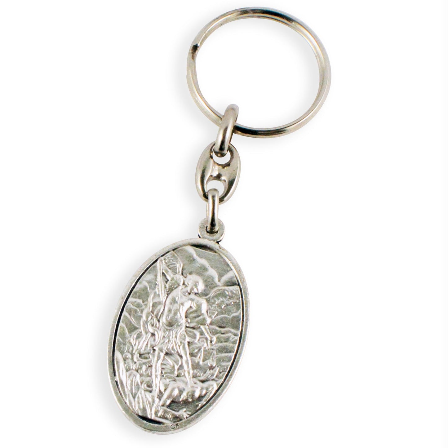 Saint Michael the Archangel Keychain