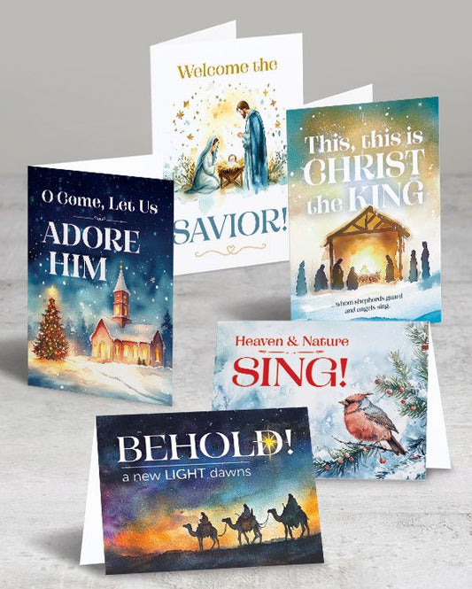 Christmas Card Assortment (Set of 10 Cards and Envelopes)