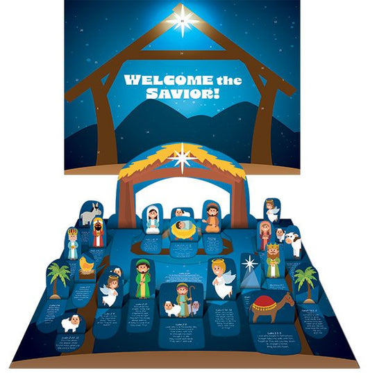 Welcome the Savior! Advent Pop-Up Calendar