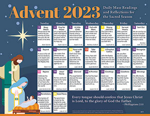 2023 ADULT ADVENT CALENDAR CATHOLIC (PACK OF 50)