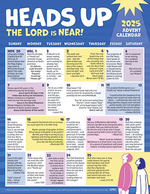 Daily Advent 2025 Calendar for Teens and Youg Adults (Set of 25)