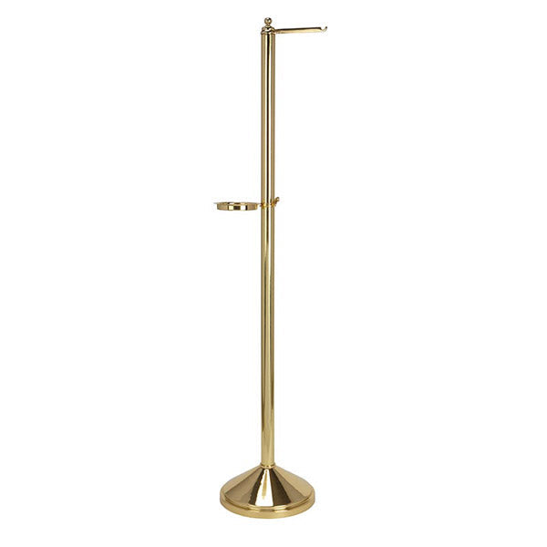 POLISHED BRASS INCENSE BURNER STAND