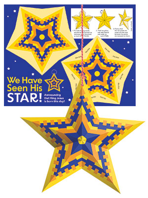 We Have Seen His Star! Christmas Star Activity