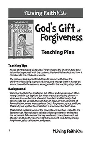 TG: LFK GOD'S GIFT OF FORGIVENESS