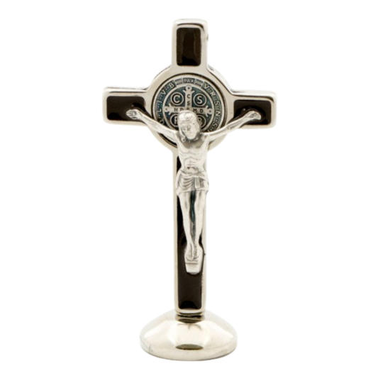 3" St Benedict brown cross