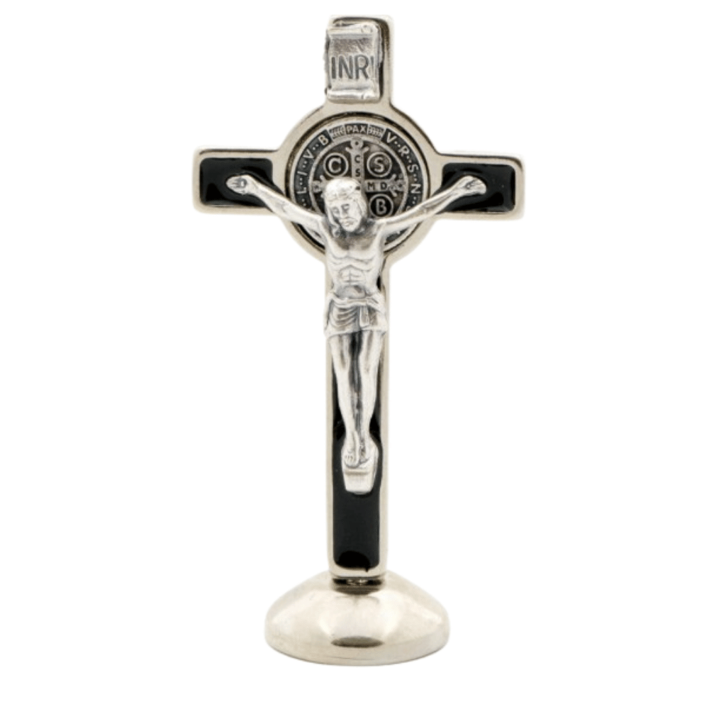 3" St Benedict black cross
