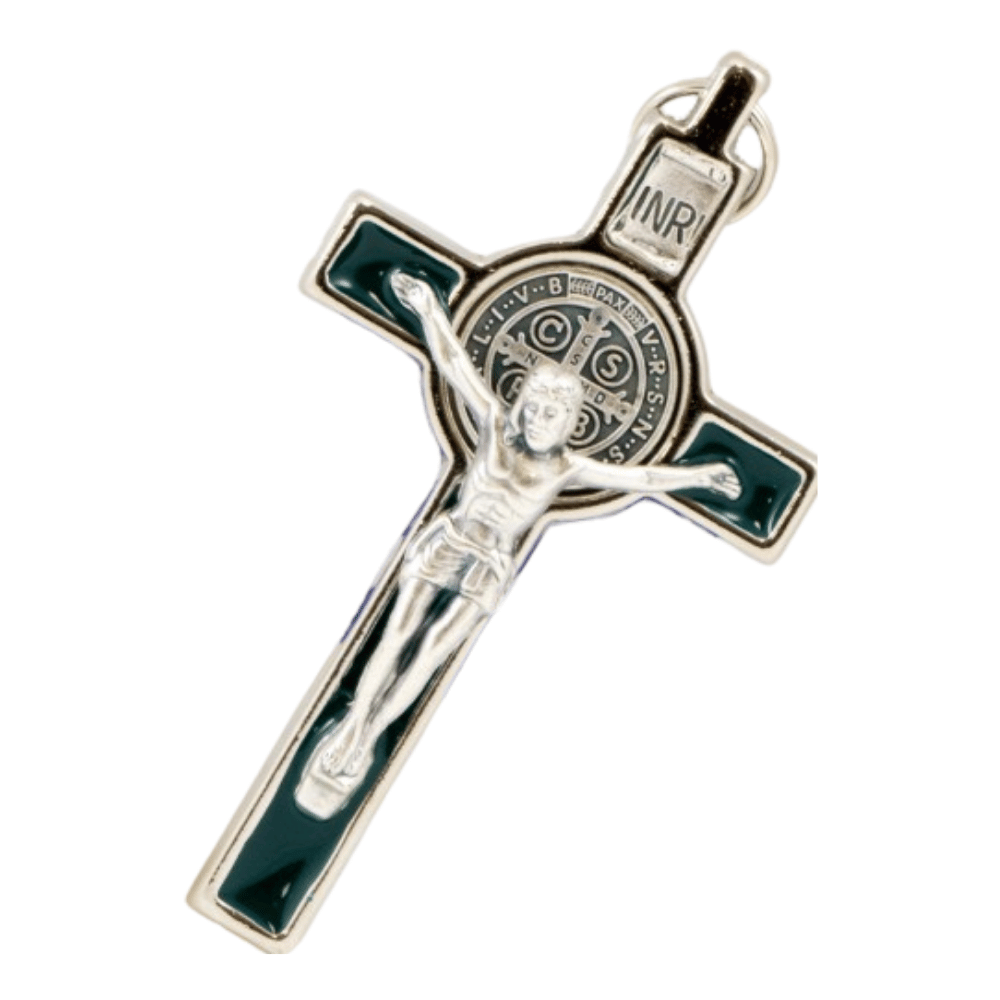 3" St Benedict green cross