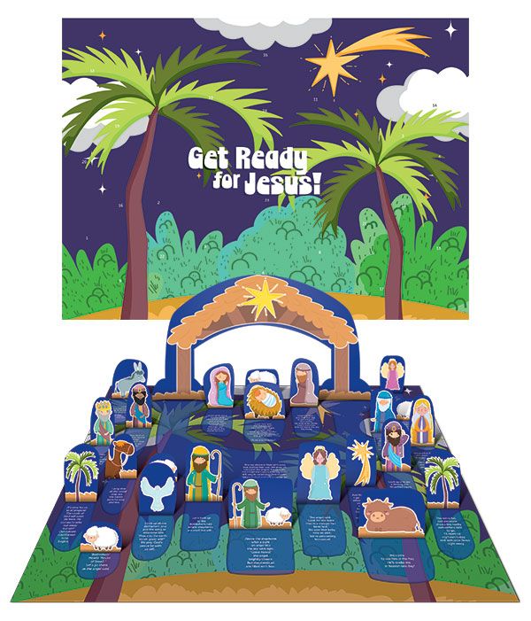 Advent Pop-Up Calendar: Get Ready for Jesus!