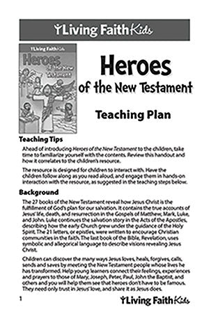 TG: LFK HEROES OF THE NEW TESTAMENT