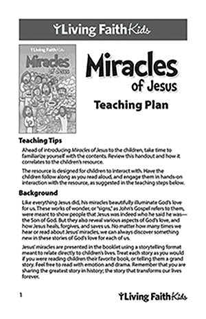 TG: LFK MIRACLES OF JESUS