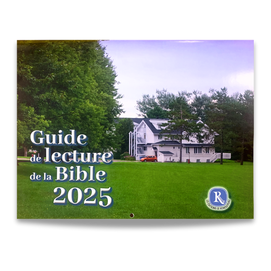 Bible Reading Guide 2025 (Calendar)