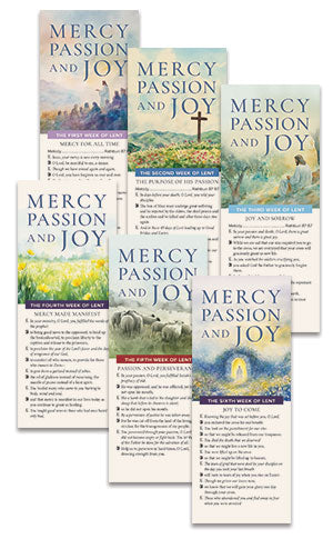 Lent Litanies with Sheet Music (Set of 300)