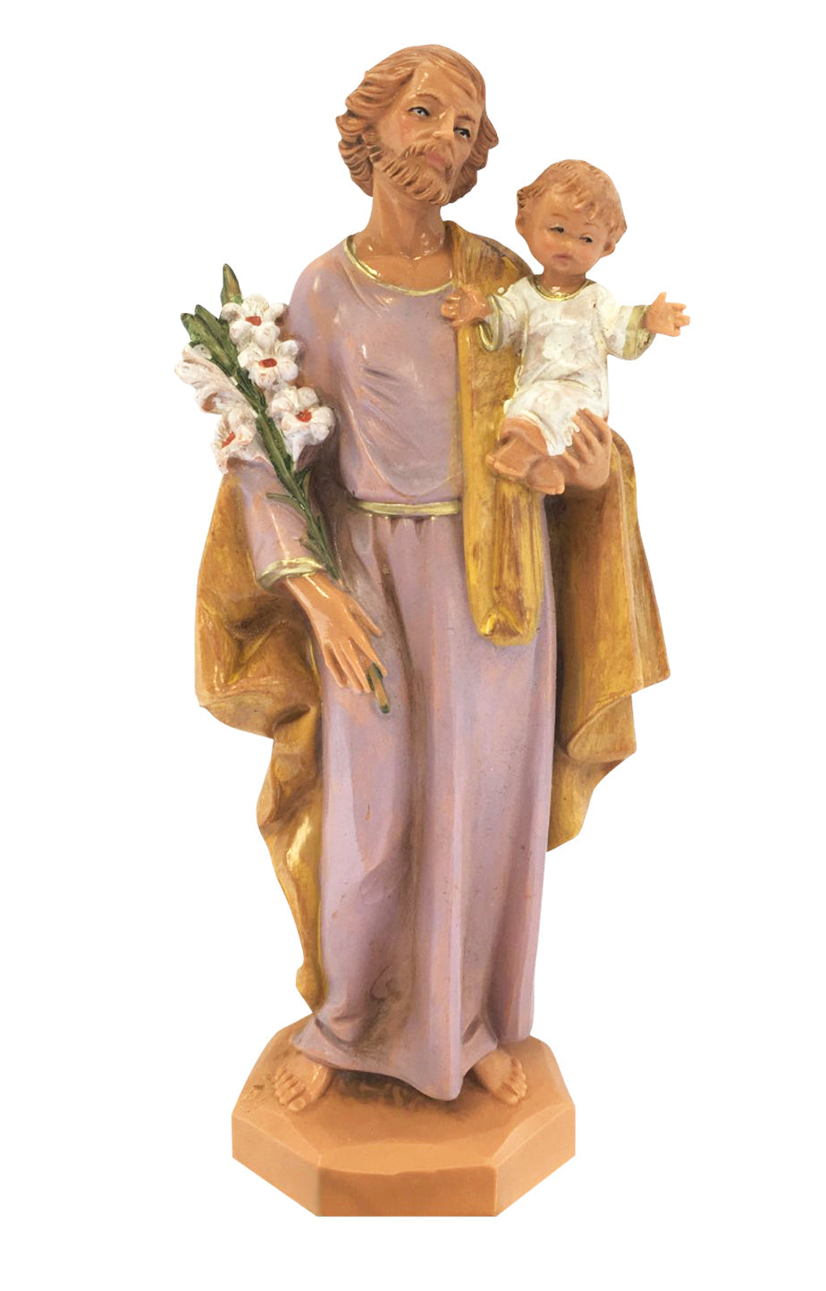 Saint Joseph statue in resin 7" - Fontanini