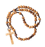 Rosary on cord olivewood 8mm
