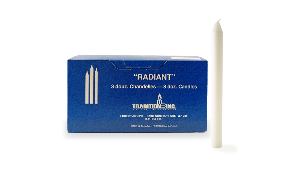 Radiant Candle Box of 3 dozens