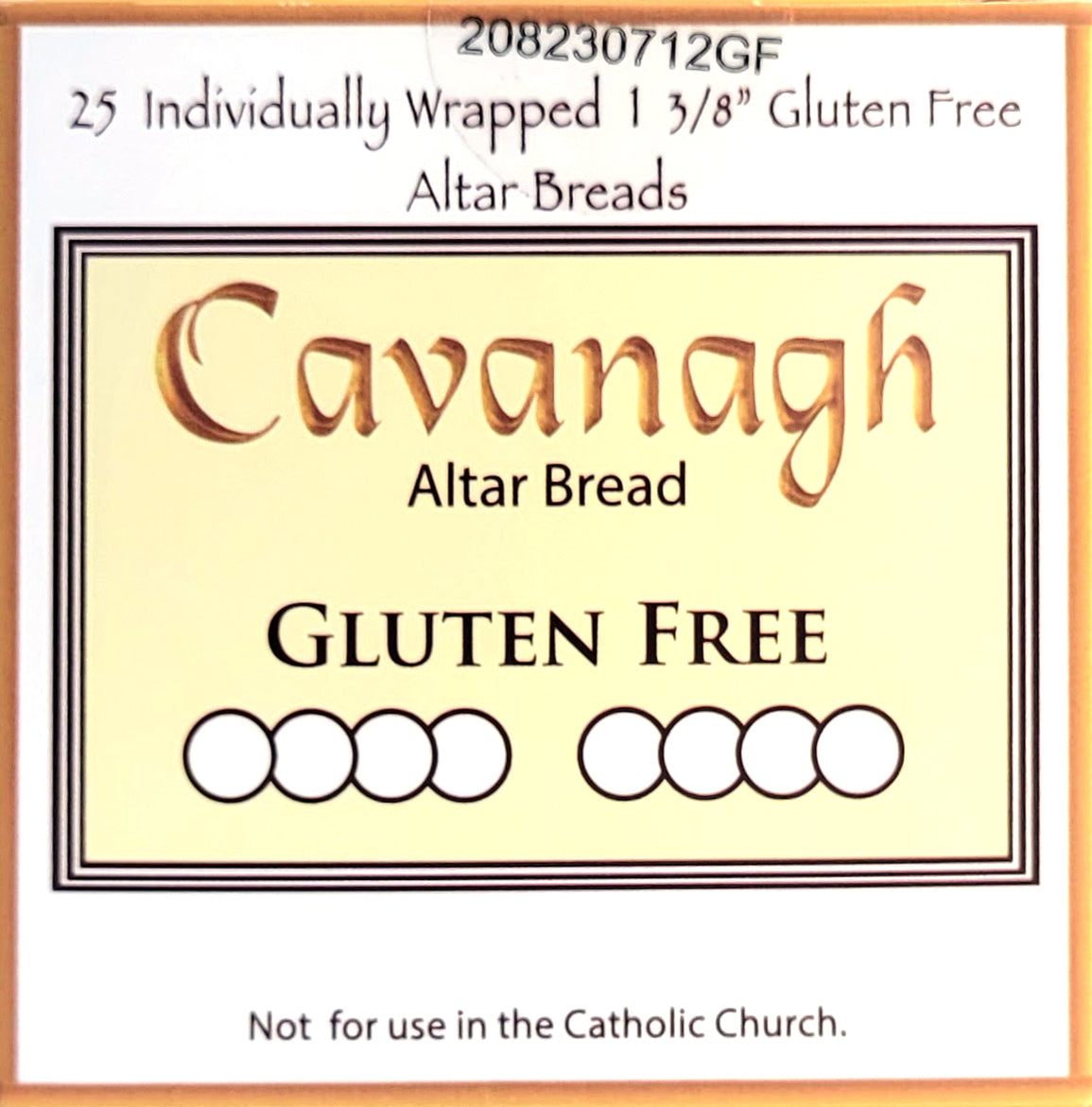 CAN025 HOSTS GLUTEN-FREE - Box of 25