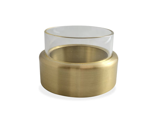 TB-46-3 Brass & pyrex follower 3"