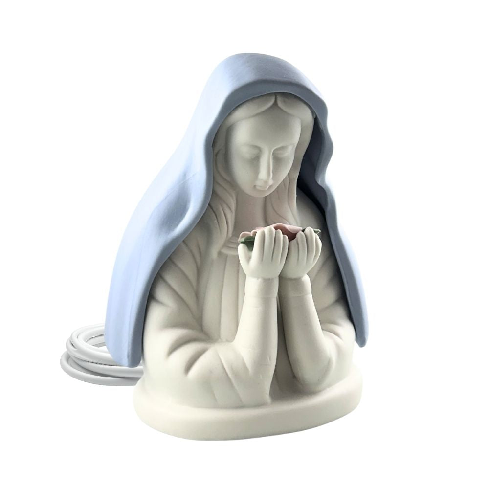 Virgin Mary Electric Night Light – Blue Veil