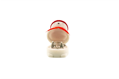 Small Nativity Scene Ornament - Snowman