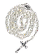 HOLY LAND CRYSTAL ROSARY