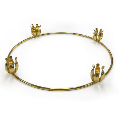 Gold Brass Wreath