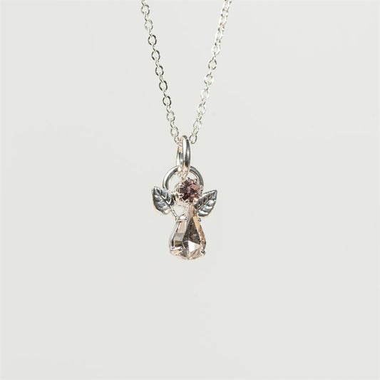 ANGEL BIRTHSTONE PENDANT JUNE