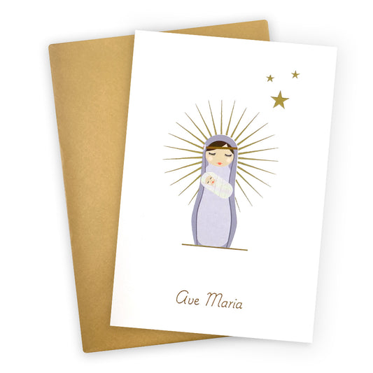 Double wish card Howoki - Virgin Mary