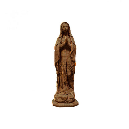 3D Virgin Mary puzzle to assemble