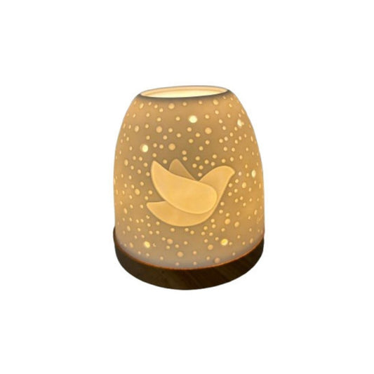 Ceramic tea light holder-Dove model