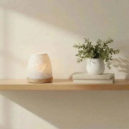 Ceramic tea light holder-Dove model