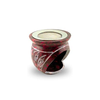 Small soapstone incense burner for grain incense