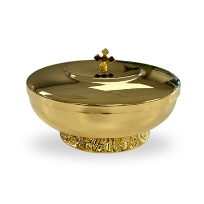 Ciborium gold plated 14cm