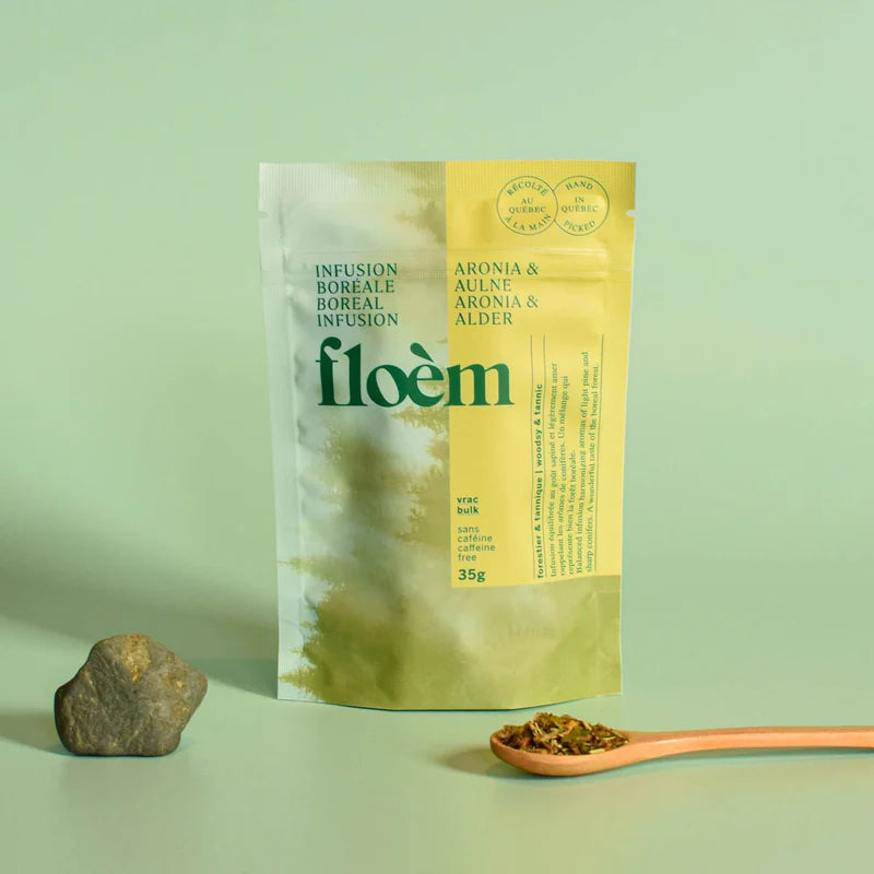 Herbal tea Aronia & Alder, 35g bag - Loose leaf