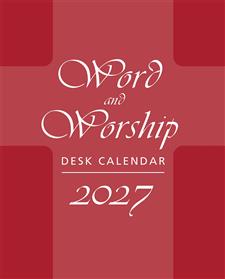 Word and Worship Desk Calendar 2027